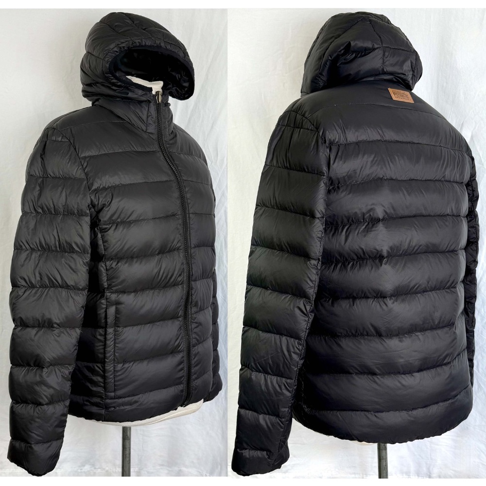 Pendleton Black Puff Jacket with Patterned Interior - Picture 3 of 14